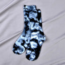 Tie Dye Woman Sock Ladies Thick Line Standard Socks for Women Colorful Happy Crew Sox Couples Cotton Trendy Autumn Winter Sokken