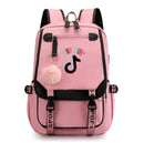 TikTok Backpack Luminous School Bags For Teenagers Boys Girls Laptop Backpack Large Capacity Travel Mochila Escolar