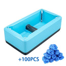 Automatic Disposable Shoe Cover Waterproof Overshoes Dispenser Portable Hand-Free Machine for Home, Office, Supermarket, Factory