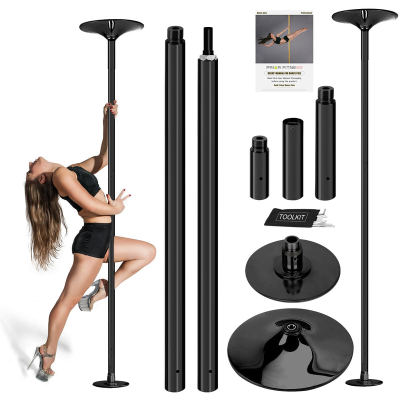 45mm Professional Golden Stripper Pole Dance Spin Pole Abnehmbarer Home Fitness Übungstraining Pole D POLE Kit Freeshipping