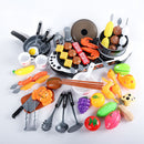 Kids Pretend Play Toy Mini Kitchen Toys Cookware Pot Pan Simulation Kitchen Utensils Cooking Toys For Boys