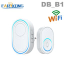 Wifi Doorbell Alarm System Intelligent Wireless Doorbell Strobe Tuyasmart app 58 sound compatible 433MHz wireless detectors