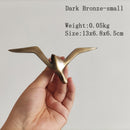 American Luxury Pure Copper Creative Bird Seagull pigeon Hanging Wall Decoration Retro Industrial Ornament Living Room Sea Gull