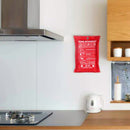 ZK40 Dropshipping 1M x 1M Sealed Fire Blanket Home Safety Fighting Fire Extinguishers Tent Boat Emergency Survival Safety Cover