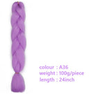 Black Star Hair Ombre Jumbo Extensiones de cabello trenzado Trenzas retorcidas de 24 pulgadas Fibra de cabello sintético para trenzado retorcido para mujeres