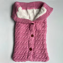 SMGSLIB Baby Winter Warme Schlafsäcke Infant Button Knit Swaddle Wrap Swaddling Kinderwagen Wrap Kleinkind Decke Schlafsäcke