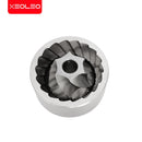Molinillo de café Manual XEOLEO, molinillo de café de aluminio de 45MM, negro/marrón/plata/oro, Mini fresadora de café portátil de 15g