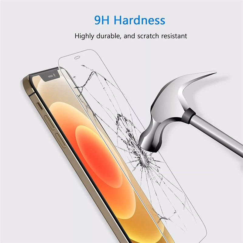 10D 4PCS Protective Glass On the For iPhone 7 8 6 6s Plus X Screen Protector For iPhone 11 12 13 Pro X XR XS MAX SE 5 5s Glass