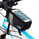 Waterproof Bicycle Pack Nylon Bike Cyling Cell Mobile Phone Bag Case 5.5'' 6'' Bicycle Panniers Frame Front Tube Bag Accessories