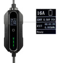 EV Charger Type 2 6A 16A for Electric Vehicle Portable EVSE Charging Cable 5m EU Plug J1772 IEC62196-2