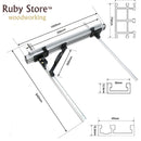 Sistema de cerco de sierra de mesa, sierra de mesa para bricolaje, carpintería