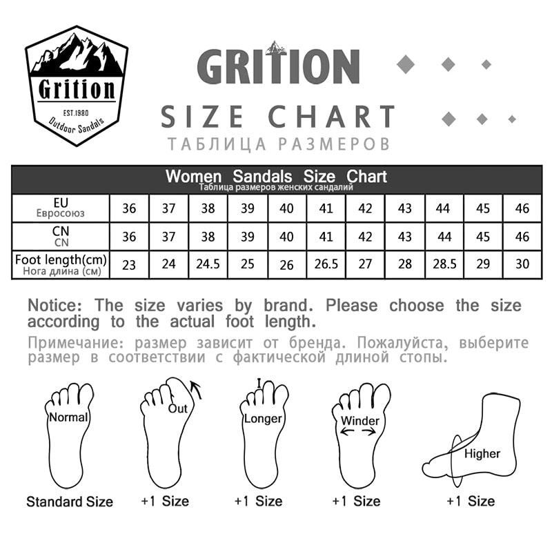 GRITION Women Sandals Summer Outdoor Flat Beach Open Toe Casual Shoes Female Walking Hiking Trekking Lightweight Fashion 2021