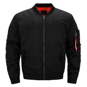 Neue Pilot Air Herren Bomberjacke Herren Militär Bomberjacken Herren Casual Solid Zipper Pilot Jacket Green New Slim Fit Herren Mäntel