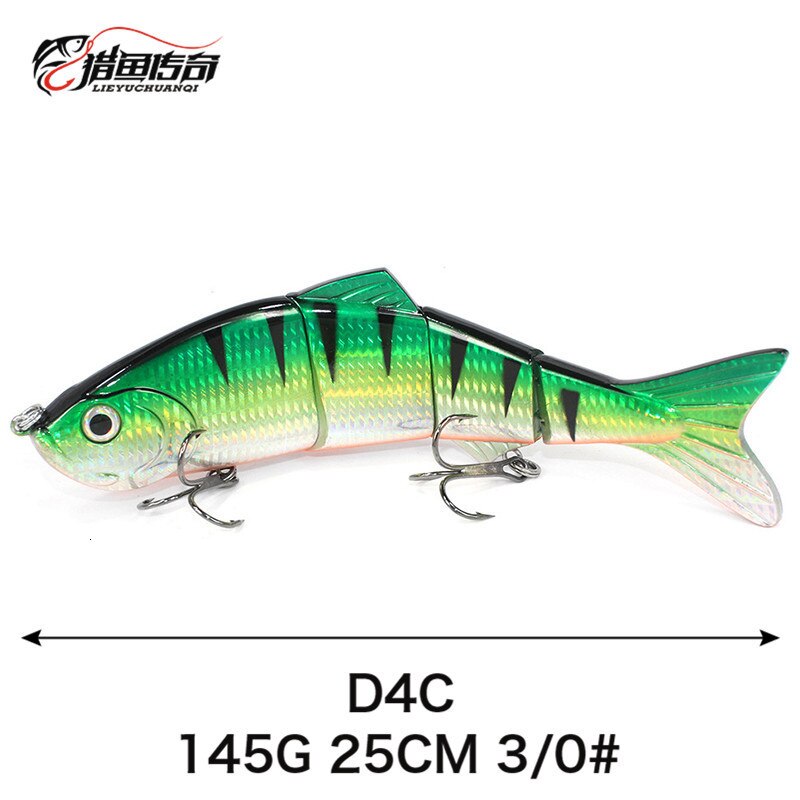 Swimbait Large Fishing Lures Hard Bait Weights 145g Swim Bait Bass Whopper Isca Artificial Articulos De Pesca Salt Water Lures