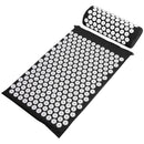 1 Set Acupressure Mat Head Neck Back Foot Massage Cushion Pillow Yoga Spike Relax Carpet  Acupuncture Pad Needle Body Massager