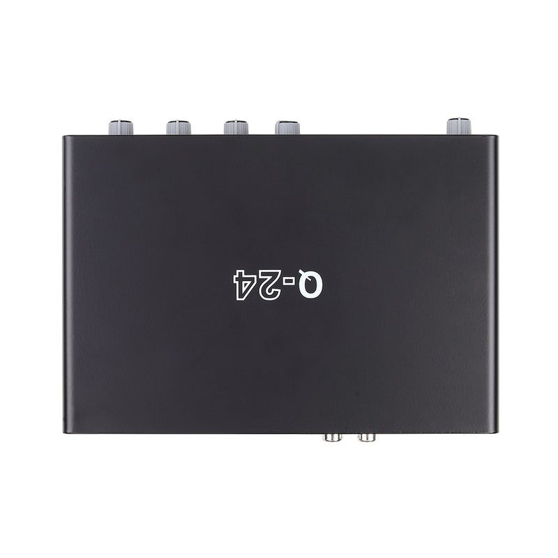 New Teyun Q-24 Audio Interface 2 in 4 out Sound Card with Monitoring Electric Guitar Live Recording Professional Sound Card