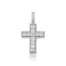 TOPGRILLZ Hip Hop High Quality Cross Pendant Necklace Iced Out Full Micro Pave Cubic Zirconia Pendant Fashion Jewelry For Gift
