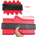 Onnfang 2Pcs/Packs Copy Gauge Duplicator Contour Scale Template Wood Marking Tools Tiling Measuring Ruler Woodworking Tools