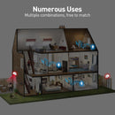 Wireless Welcome Alarm Doorbell PIR Store Shop Entry Motion Sensor Infrared Detector Induction Door Bell 5 Functions Night Light