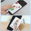 Slim Power Bank 5000mAH Mobile Charger Cartoon Powerbank Diamond Surface 5000 Power Bank Lovely For Iphone12 Samsung