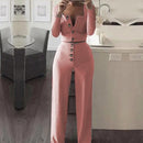 Ribbed 2 Two Piece Set Women&