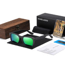 GM Wooden Male Lady Sunglasses Men&