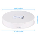 PULUZ USB Electric 360 Degree Rotating Turntable Display Stand For Photography Video Vlog Shooting Props Turntable 15 30cm