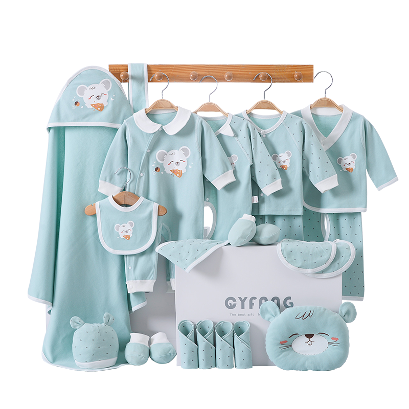 Newborn Clothes Outfits Baby Cotton Infant Clothing Suit Print NewBorn Boys Underwear Set