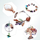 1Set Natural & Synthetic Gemstone Beads with Copper Wire Jewelry Makings Findings For DIY Earring Bracelets Necklace Making F50