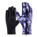 Guantes de ciclismo de invierno Bicicleta Cálido Pantalla táctil Guantes de dedo completo Impermeable Bicicleta al aire libre Esquí Motocicleta Montar