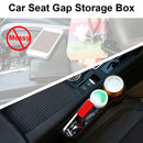 Car Seat Gap Storage Box Cup PU Leather Pocket Catcher Organizer Phone Bottle Cups Holder Multifunctional Car Accessories