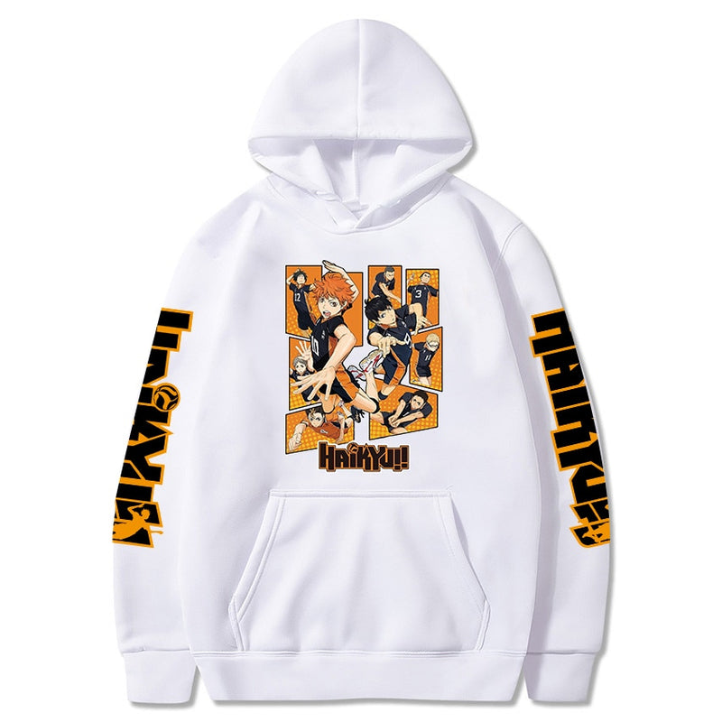 Anime Haikyuu Hoodies Sweatshirts Men/women Hip Hop Streetwear Hoodie Anime Hoodies Men&