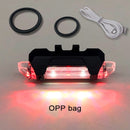 Bicycle Light Waterproof Rear Tail Light LED USB Style Rechargeable or Battery Style Bike Cycling Portable Light