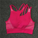 Conjunto de Yoga para mujer, traje deportivo sin mangas, ropa de entrenamiento para gimnasio, Sujetador deportivo para Fitness, pantalones cortos de cintura alta, ropa deportiva de 2 piezas sin costuras Utra