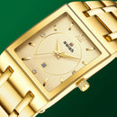 Top Relogio Feminino Luxo Golden Bracelet Watches Women Fashion Square Quartz Watch Ladies Diamond Watch Female Top Brand Luxury