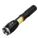 LED 8000 Lumen T6 Handheld Taktische Taschenlampe COB Laterne Magnetisch 6 Modi Wasserbeständig für Teleskop-Fokus Arbeitslicht