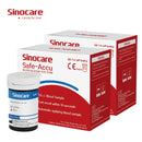 (50/100/200/400) Sinocare Safe Accu Blood Glucose Test Strips (With Lancets)
