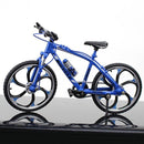 1:10 Mini Diecast Alloy Bicycle Model Metal Racing Finger Mountain bike Pocket portable simulation Collection Toys for children