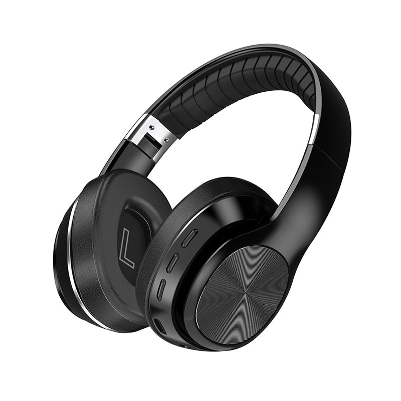 HiFi Wireless Kopfhörer Bluetooth faltbares Headset unterstützt TF-Karte/UKW-Radio-Stereo-Headset mit Mikrofon Deep Bass