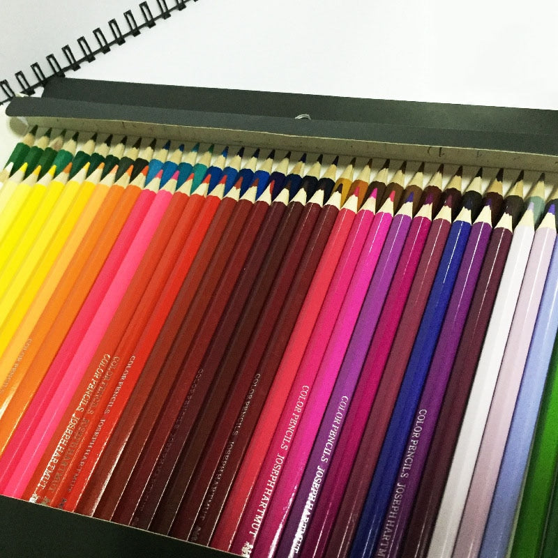 12/18/24/36/48/72 Colors Oily Color Pencil  Artistic  Color Lead Brush Sketch Wood  Pencils Set Hand-Painted School Supplies