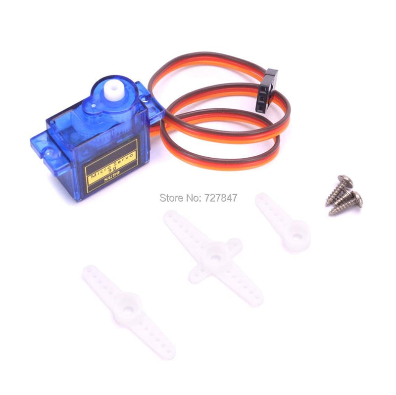 2pcs / 5pcs / 10pcs / 20pcs / 50pcs / Lot New SG90 SG 90 9G Mini Micro Servo for RC 250 450 Helicopter Airplane Car RC