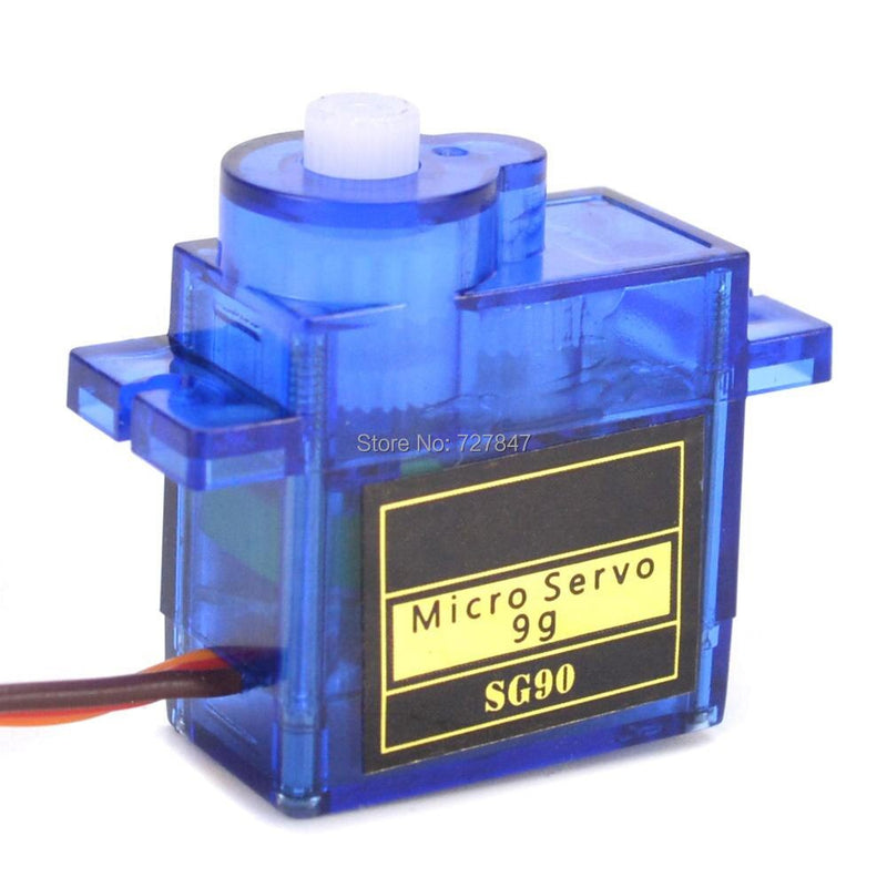 2 uds/5 uds/10 uds/20 uds/50 uds/lote nuevo SG90 SG 90 9G Mini Micro Servo para RC 250 450 helicóptero avión coche RC