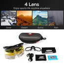 Hombres Mujeres ejército balístico 3,0 protección militar gafas Paintball tiro gafas tácticas MTB ciclismo gafas de sol polarizadas