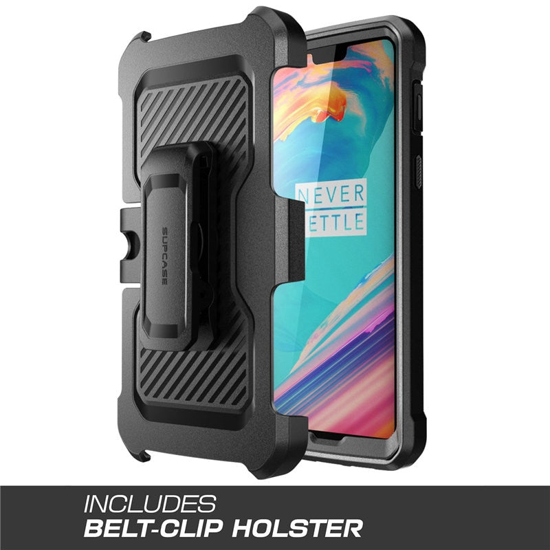 SUPCASE para OnePlus 6 Case UB Pro Funda protectora resistente de cuerpo completo con protector de pantalla incorporado para One Plus 6 Cover