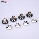 HIFIDIY LIVE 4 Sets or 4 PCS speakers Stand Feet Foot Pad Pure copper silver loudspeaker box Spikes Cone Floor Foot Nail M28*26