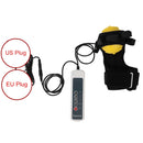 Masajeador de calefacción por infrarrojos Entrenamiento de recuperación de dedos eléctrico Bolas de rehabilitación de silicona Masaje Relajación