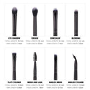 Zoreya Brand Soft Synthetic Bristles Makeup Brush Set Eye Make Up Tool Cruelty Black Blending Crease Foundation Brushes Box Gift