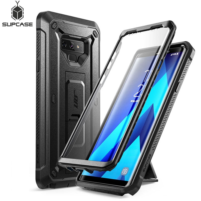 SUPCASE Für Samsung Galaxy Note 9 Hülle UB Pro Robuste Ganzkörper-Holster-Abdeckung mit integriertem Displayschutz und Ständer