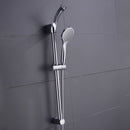 New Shower Slide Bar Combo High Quality Hand Held Shower Head Holder Wall Mount ABS Chrome Plated Shower Sliding Bar Set