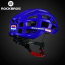 Casco de ciclismo ligero ROCKBROS, casco ultraligero para bicicleta, cascos de bicicleta de montaña moldeados integralmente, cascos seguros para hombres y mujeres de 57-62cm